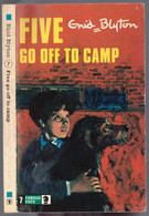 Hodder & Stoughton - Knight Books - Enid Blyton - Famous Five N°7 -  "Five Go Off To Camp" - 1977 - Ficción