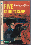 Hodder & Stoughton - Knight Books - Enid Blyton - Famous Five N°7 -  "Five Go Off To Camp" - 1977 - #Ben&Bly&CD5 - Fiction