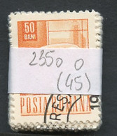 Roumanie - Rumänien - Romania Lot 1967-68 Y&T N°2350 - Michel N°2643 (o) - 50b Récepteur Téléphoniqu - Lot De 45 Timbres - Hojas Completas