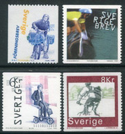 SWEDEN 1999 Bicycles MNH / **    Michel 2118-21 - Unused Stamps