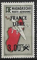 MADAGASCAR AERIEN N°53 N**  Variété Sac Postal Sous L'avion - Luchtpost