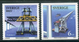 SWEDEN 1999 Öresund Bridge MNH / **    Michel 2112-13 - Nuevos