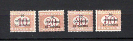 Trento Y Trieste   1919 .-   Y&T  Nº    2/4-6    Taxa    *    ( C/charniere ) - Trente & Trieste