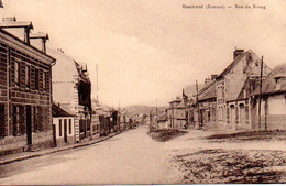 BEAUVAL   RUE DU BOURG  EN 1935 - Beauval