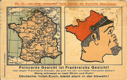 POINCARE GESICHT IST FRANKREICHS GESICHT LE VISAGE DE POINCARE EST LE VISAGE DE LA FRANCE - Altona