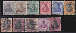 Deutsches Reich   .    Michel      .   83/93-I    .      O    .     Gestempelt - Used Stamps