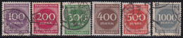 Deutsches Reich   .    Michel      .   268/273      .      O   (271: **)     .     Gestempelt - Used Stamps