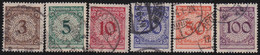 Deutsches Reich   .    Michel      .   338/343         .      O        .     Gestempelt - Used Stamps