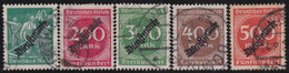 Deutsches Reich   .    Michel      .   Dienst  77/81         .      O        .     Gestempelt - Dienstzegels