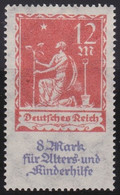 Deutsches Reich   .    Michel      .   234 IV  (2 Scans)       .     **         .     Postfrisch - Unused Stamps