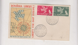 ROMANIA  1961  EXILE EUROPA CEPT Cover - Brieven En Documenten