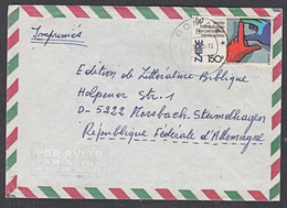 Ca0571 ZAIRE 1983, Handicappés Stamp On Boma Cover To Germany - Usati