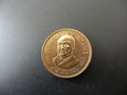 Jeton Token USA - Presidential Medal - John Quincy Adams 1825 - 1829 - Unclassified