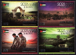 Jordan 2021, Al-Badoura And Al-Ghamr Return To Jordan, MNH Unusual Stamps Set - Jordanië