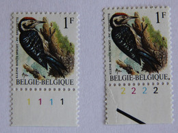 PIC   état Neuf   1 F N°Pl. 1 Et 2   + 1 Timbre +bloc De 4 Tous Phos. - 1985-.. Birds (Buzin)
