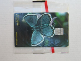 N°62 (62). Papillon II Bleu. MINT - Andorre