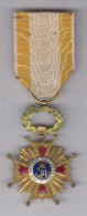 Médaille De Chevalier De L'Ordre D' Isabelle La Catholique ( Ysabel Au Lieu De Isabel ! ) - Ante 1871