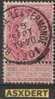 N°58  Berlaere-Lez-Termonde 1901 - 1893-1800 Fijne Baard