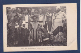 CPA Ethiopie Afrique Noire Royalty Non Circulé Chasseurs D'éléphants - Etiopia