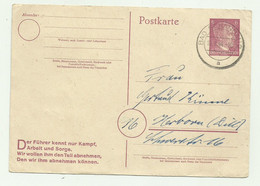 POSTKARTE DEUTSCHES REICH 1944 VIAGGIATA FG - Covers & Documents