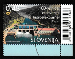 Slovenia 2018 / 100th Anniversary Of The Fala Hydropower Plant / SPECIMEN - Slovénie