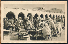 °°° 30033 - LIBYA - TRIPOLI - MERCATO DEL PANE °°° - Libia