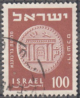 ISRAEL     SCOTT NO 82    USED   YEAR  1954 - Gebruikt (zonder Tabs)
