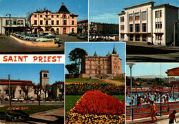 Saint Priest Carte Souvenir 1975  CPM Ou CPSM - Saint Priest