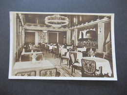 3.Reich 1934 Echtfoto AK Hotel Fürst Bismarck Hotel Centralbahnhof Hamburg Werbestempel Siedlungsausstellung München - Hotels & Restaurants