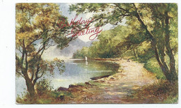 Postcard Stirlingshire In The Trossachs . Loch Katrine Posted 1907 Wildt And Kray - Stirlingshire