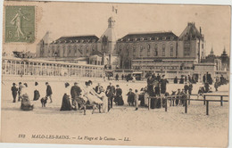 Malo-Les Bains - La Plage Et Le Casino  - ( F.2870) - Malo Les Bains