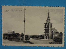 Saive L'Eglise Et L'arrêt Du Vicinal - Blegny