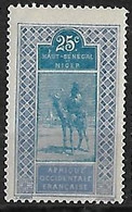 HAUT-SENEGAL-ET-NIGER N°25 N* - Unused Stamps