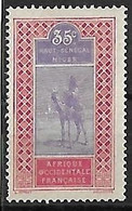 HAUT-SENEGAL-ET-NIGER N°27 N* - Unused Stamps