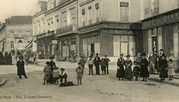 écommoy * Débit De Tabac Tabacs TABAC , Partie De La Place * Café Du Commerce - Ecommoy