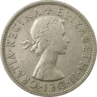 Monnaie, Grande-Bretagne, Elizabeth II, 1/2 Crown, 1961, TTB, Copper-nickel - K. 1/2 Crown