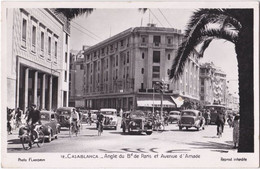 Pf. CASABLANCA. Angle Du Bd De Paris Et Avenue D'Amade. 12 - Casablanca