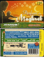 IRADIUM PARFUM Du MAGHREB TELECARTE PREPAYEE 7.5€ VALID 2007/12/31 - Prepaid-Telefonkarten: Andere
