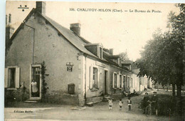 Chalivoy Milon * Place Et Le Bureau De Poste * Ptt - Other & Unclassified