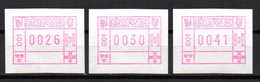 Lote De 3 Etiquetas Distinto Precio. Irlanda - Franking Labels