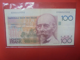 BELGIQUE 100 Francs 1982-94 Circuler (L.4) - 100 Francos