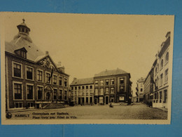 Hasselt Groenplaats Met Stadhuis Place Verte Avec Hôtel De Ville - Hasselt