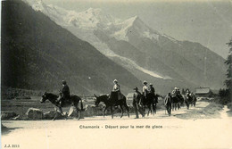 Chamonix * Le Départ Pour La Balade Pour La Mer De Glace - Chamonix-Mont-Blanc