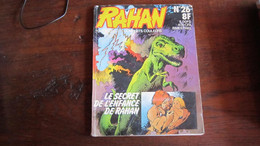 RAHAN TOUT EN RECIT COMPLET BIMESTRIEL N°26 LE SECRET DE L'ENFANCE DE RAHAN - Rahan
