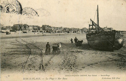 Berck Plage * La Plage à Marée Basse * Attelage - Berck