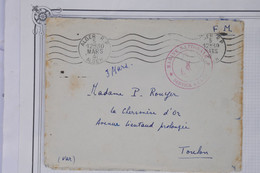 AW6 ALGERIE BELLE LETTRE FM 1941 MARINE NAT.  ALGER   POUR CORMES FRANCE +  +AFFRANCH. PLAISANT. - Briefe U. Dokumente