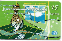 Chat Cat Katze Télécarte Kirghizistan Phonecard ( D 787) - Kirgizië