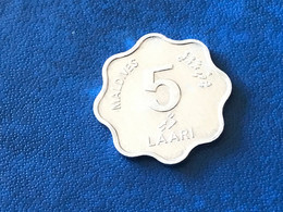 Münze Münzen Umlaufmünze Malediven 5 Laari 1990 - Maldives