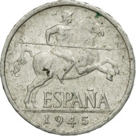 Monnaie, Espagne, 5 Centimos, 1945, TTB, Aluminium, KM:765 - 5 Centesimi