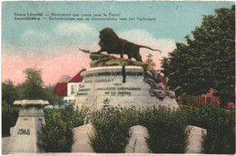 CPA Carte Postale Belgique  Bourg Leopold Monument Aux Morts Pour La Patrie  VM50910 - Leopoldsburg (Kamp Van Beverloo)